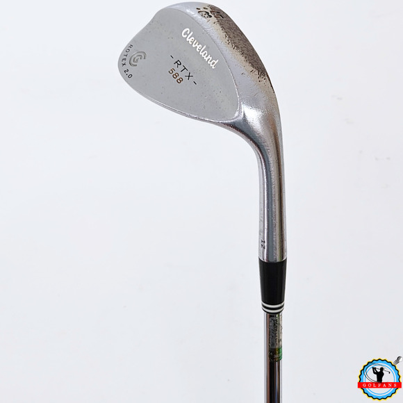 Cleveland RTX 588 Rotex 2.0 58º 12 Lob Wedge RH Steel Shaft 35.5" - Picture 1 of 15